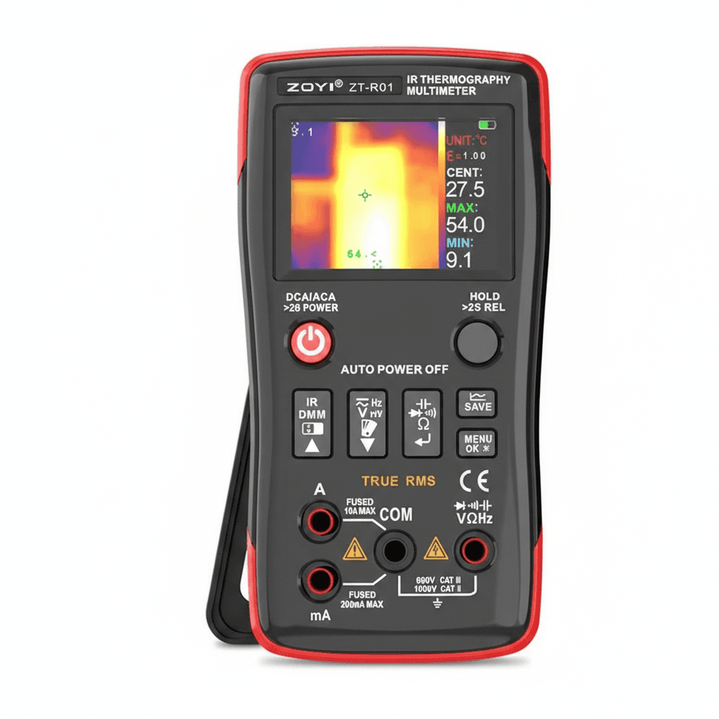 ZT-R01 Thermal Imaging Multimeter | 2-in-1 IR & Electrical Tester | Industrial Circuit Diagnostics