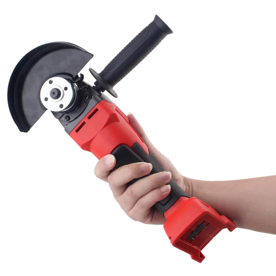 Powerful 125mm brushless electric angle grinder with 3 gears, a versatile cordless sander for cutting.