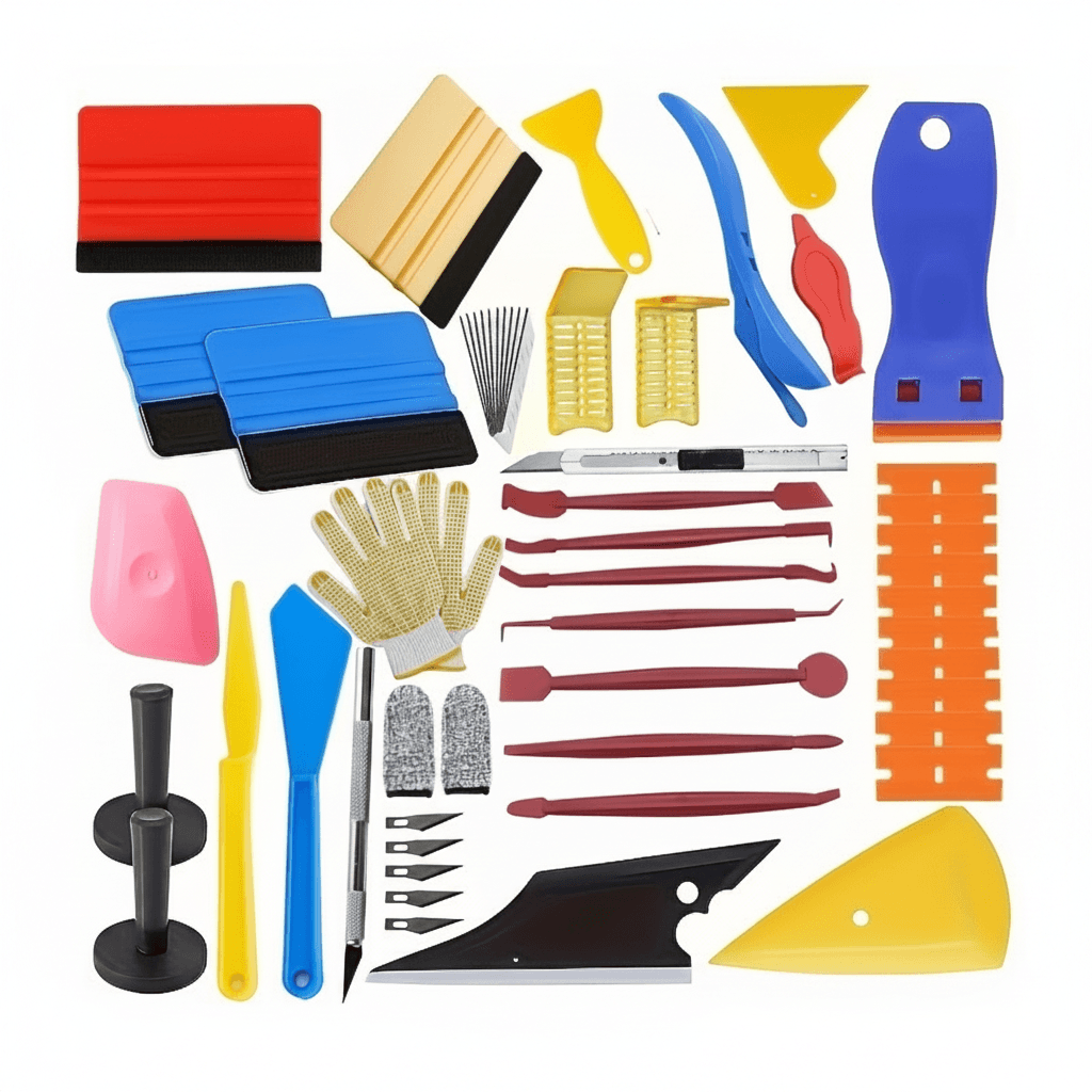 Window Squeegee Set, complete with handle and cleaning head.
