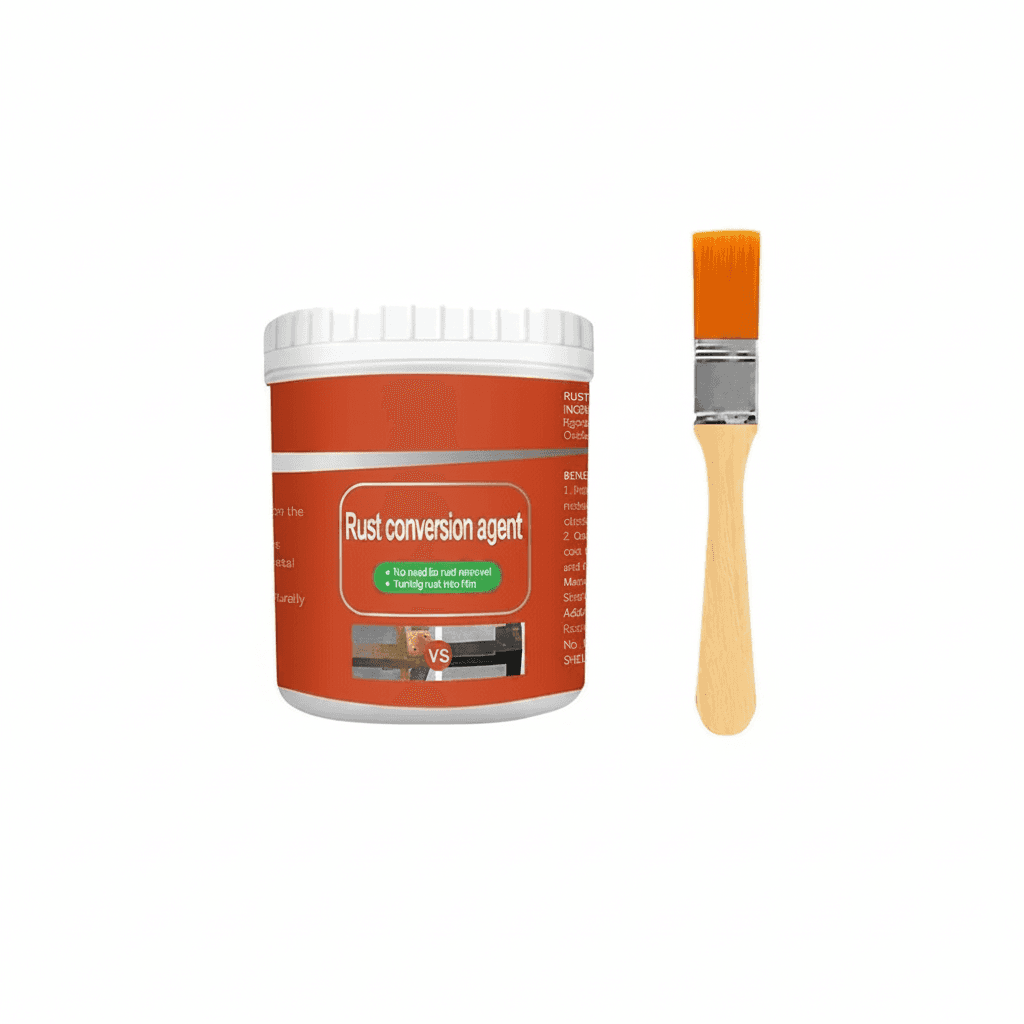 Rust Removal & Paint Primer product bottle.