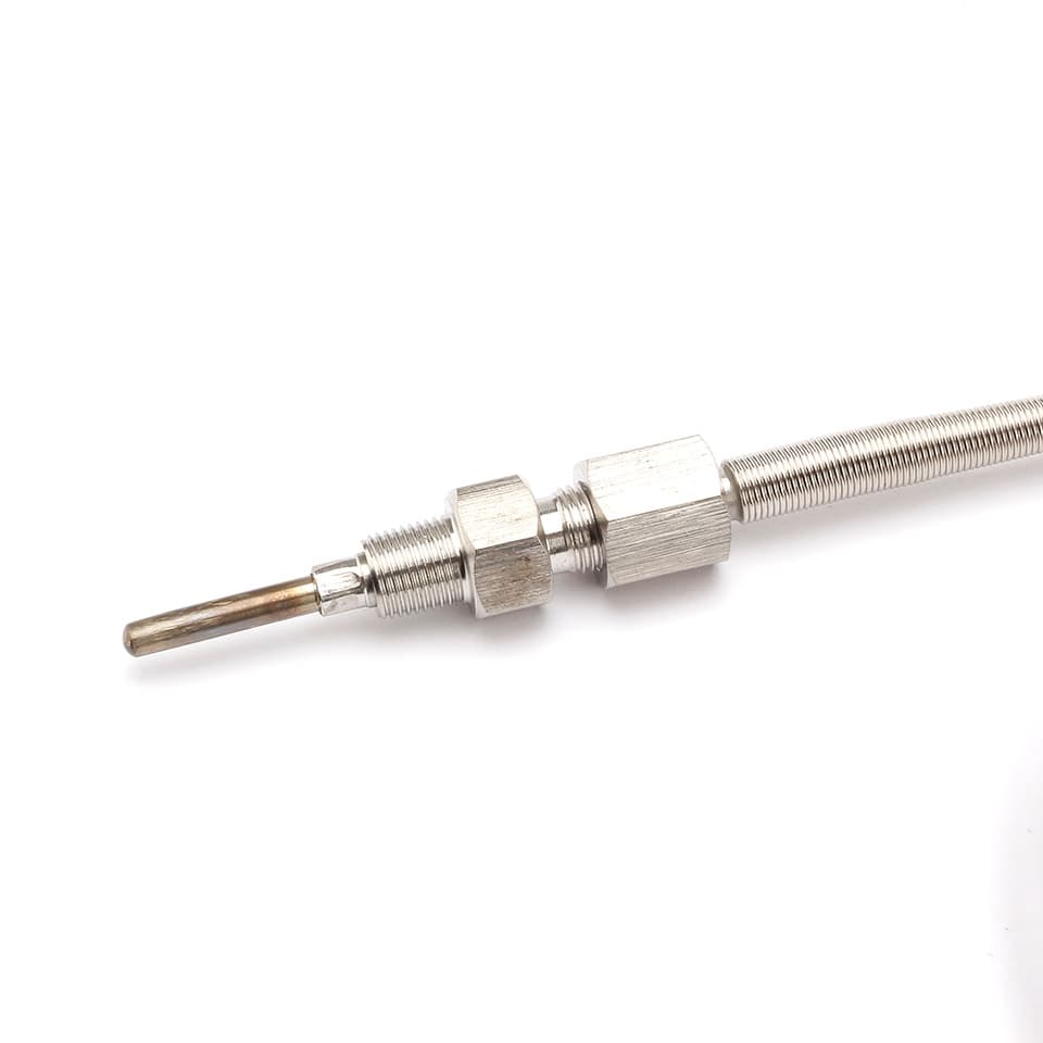 CNSPEED 2M EGT Sensor K Type Thermocouple Probe, 1/8 NPT, for exhaust gas temperature sensing.
