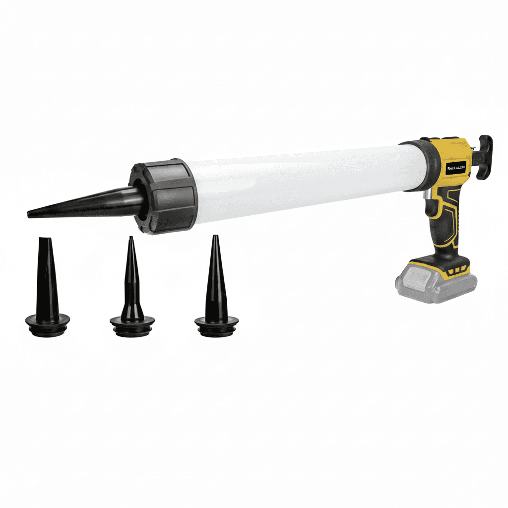Battery Sealant Gun | 20oz/600ml | For DeWalt 20V Battery