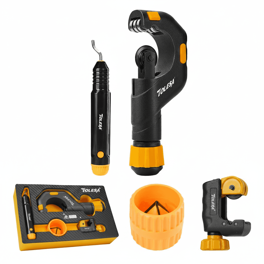 Heavy Duty Pipe Cutter Set, complete product view.