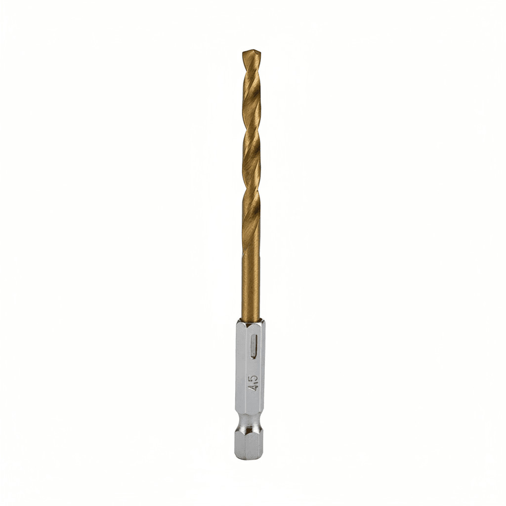 Drill Bit Set | 13-Piece Titanium Coated | 1/4 Hex Shank for Metal