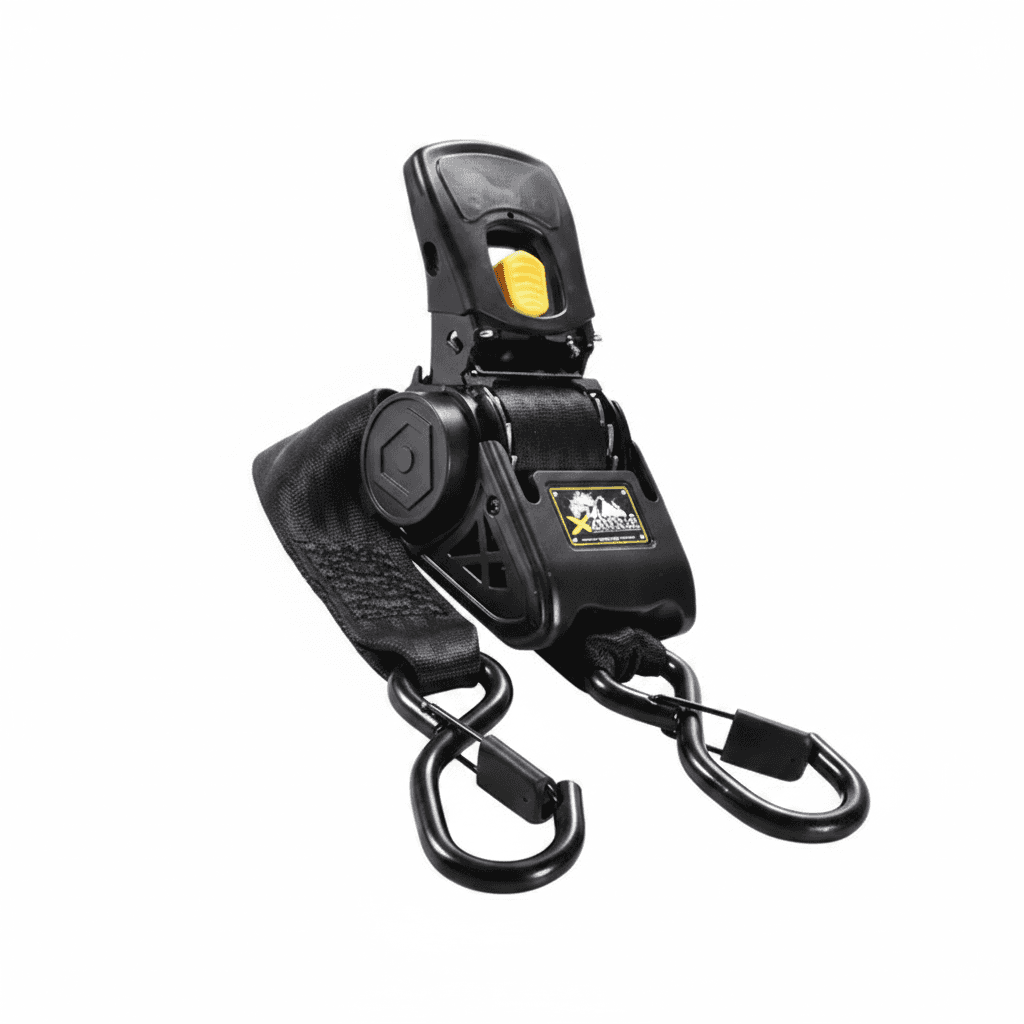 Heavy Duty Automatic Ratchet Strap, the product itself.