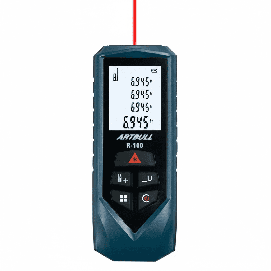 ARTBULL 100m Laser Measure | Infrared Rangefinder | Digital Tape
