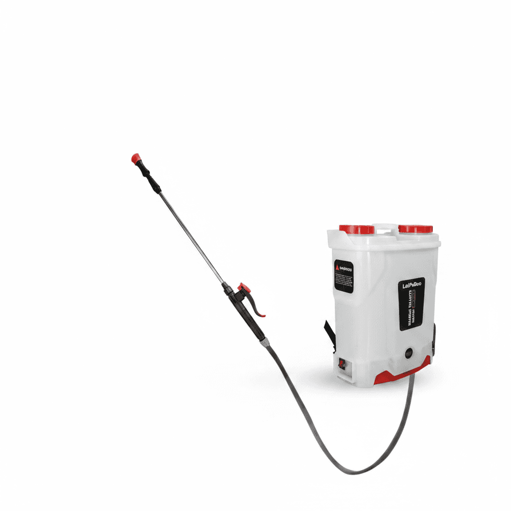 Knapsack sprayer, a robust tool for garden and field applications.