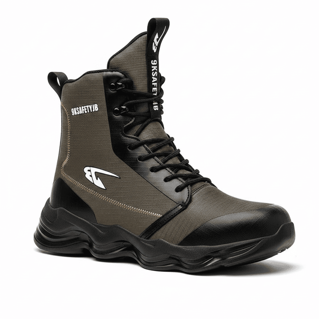 Men's Safety Shoes, a single shoe on a plain background.