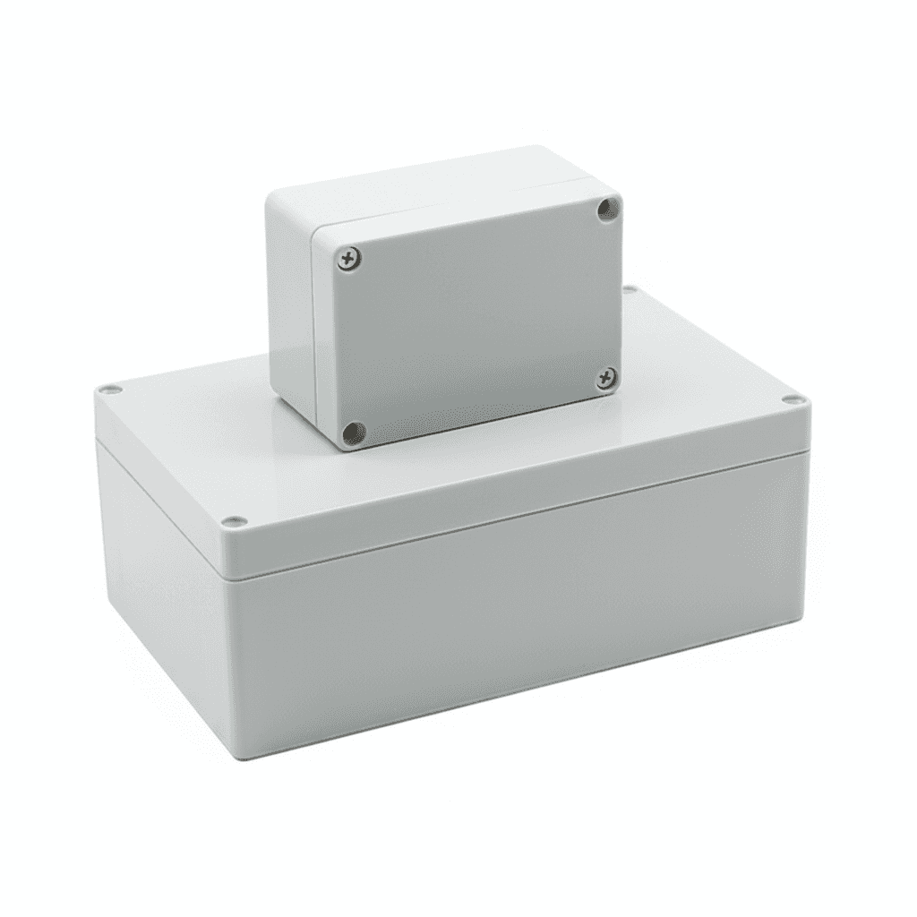 F Series IP66 ABS Junction Box | Outdoor Waterproof Enclosure | Screw Cable Glands