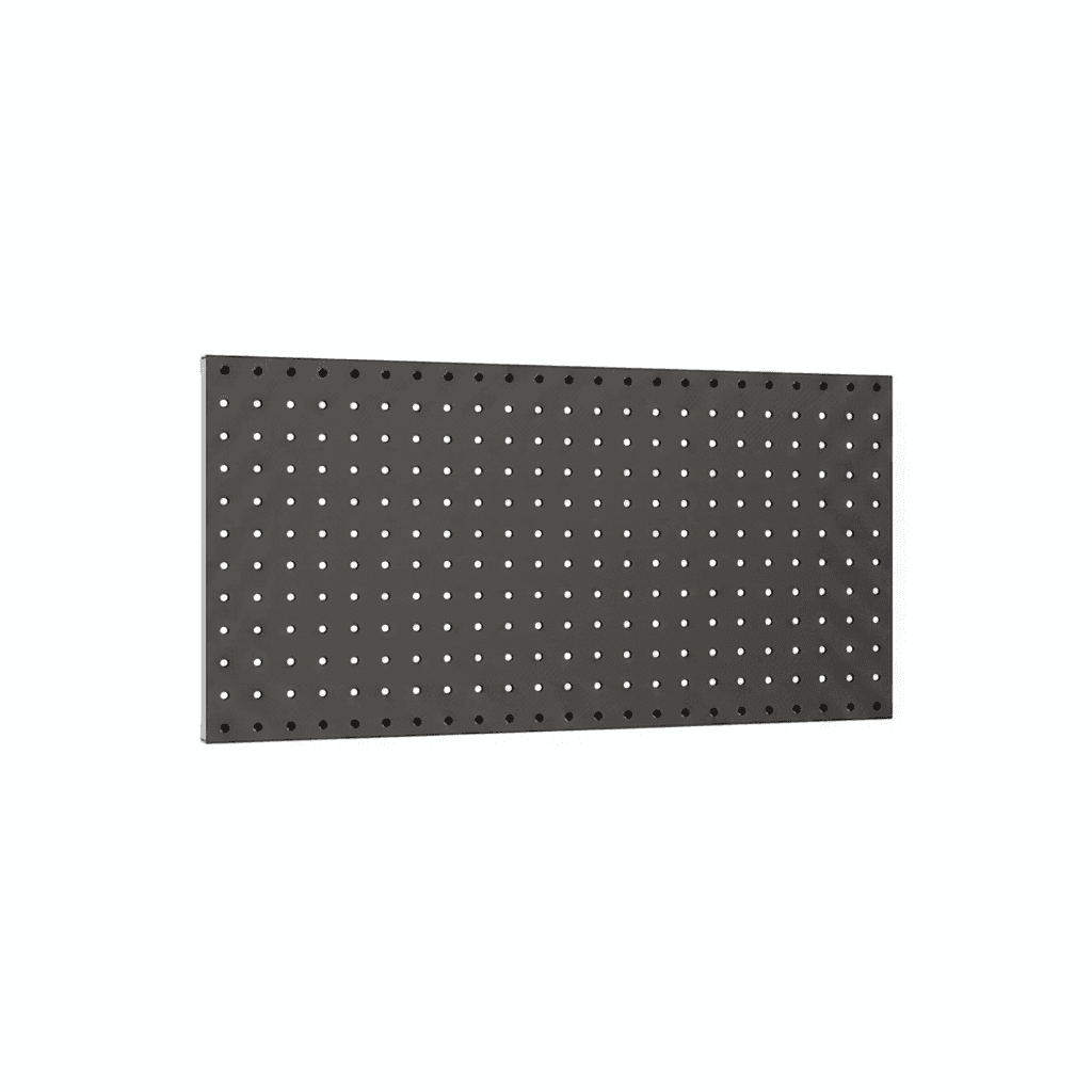 2pc 24x12 Inch Metal Pegboard Organiser.