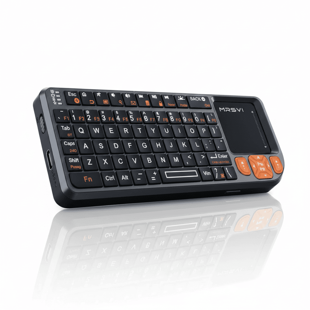 A8 PLUS Wireless Keyboard | Backlit 2.4GHz & Bluetooth 5.0 | For Android TV, Mac, Laptop