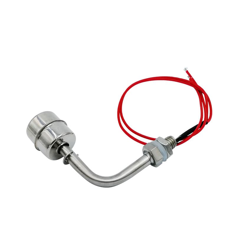 304/316 stainless steel L-type liquid water level controller float switch for tanks and pools.