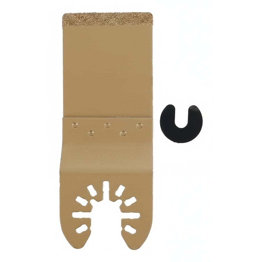 Premium diamond oscillating saw blades for multitools, designed for rough sanding of fillers, tile, and ceramics with durable electric tool accessories.