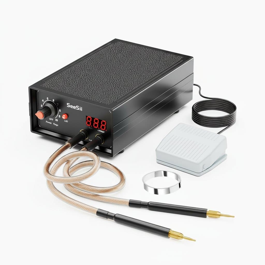 Battery Spot Welder | 8000W 2-in-1 Automatic & Pedal Welder | 9-Gear Adjustable Power - Image 1