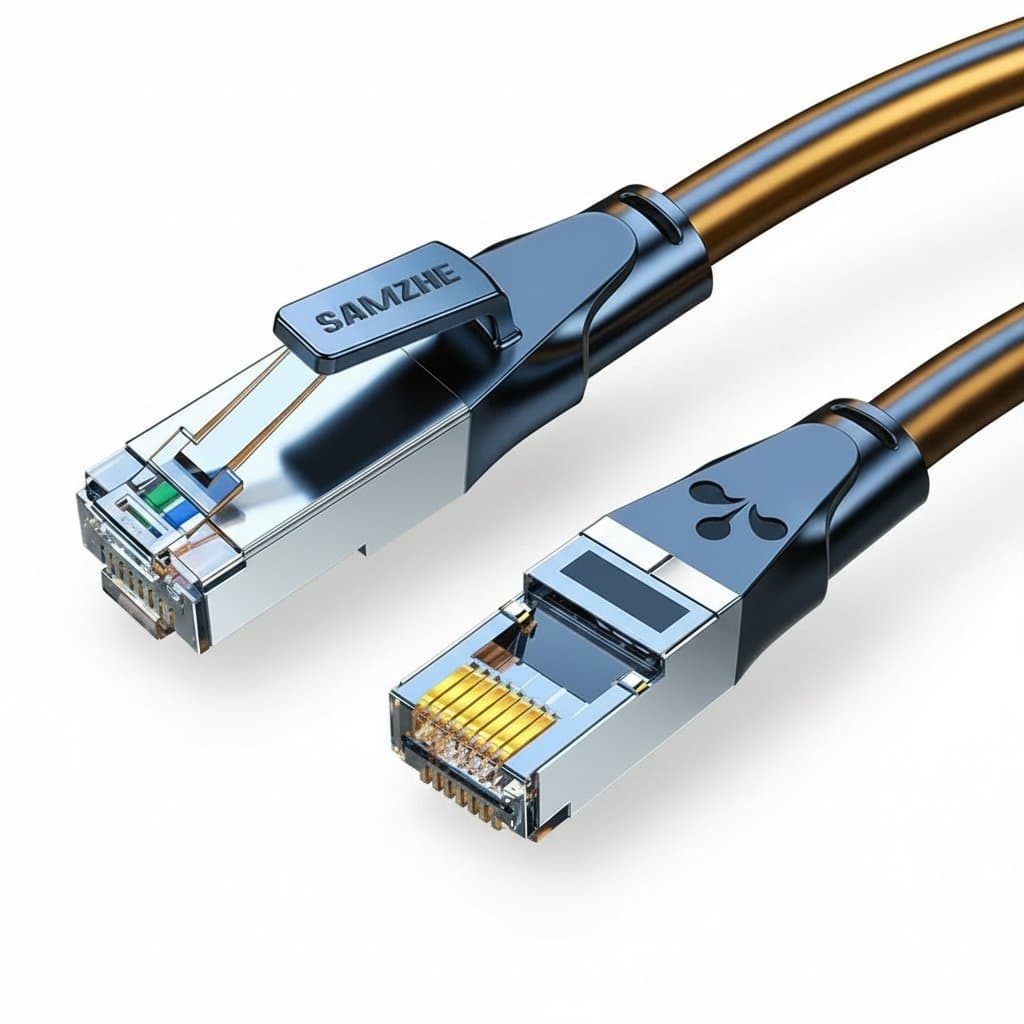CAT6 Ethernet Cable | RJ45 Patch Cord | For Router, Home & Office - Image 1