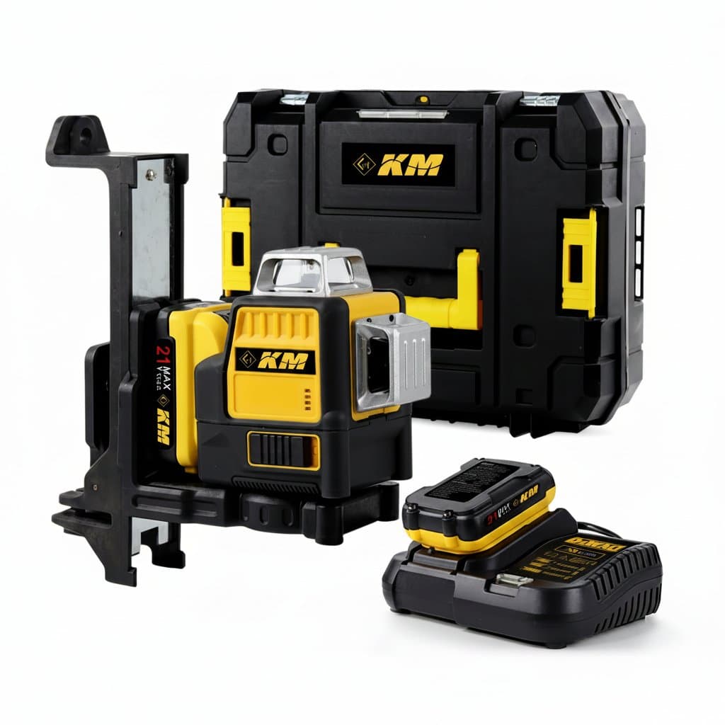 Laser Level | 360° High-Precision Self-Leveling | 12V Professional Grade - Image 1