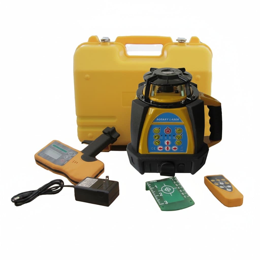 Laser Level | 360° 3D Self-Leveling Green Beam | Remote Control Included - Image 1
