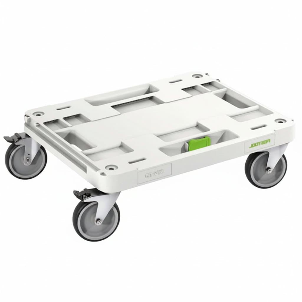 FESTOOL multifunctional moving pulley scroll wheel for SYS cart system, providing fast and energy-efficient transport of tool containers.