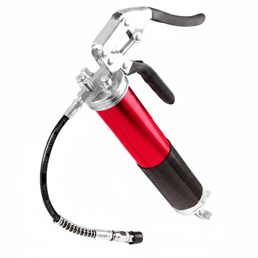 Heavy-Duty Grease Gun Kit | 7000 PSI High-Pressure Manual Pump | 400cc Capacity