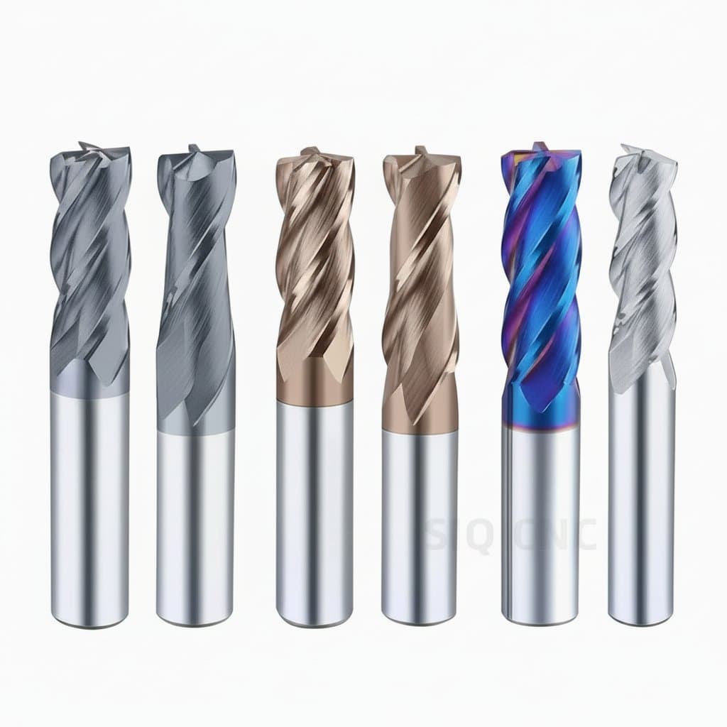 End Milling Cutter | Carbide for Metal & Steel | CNC Machining Endmill