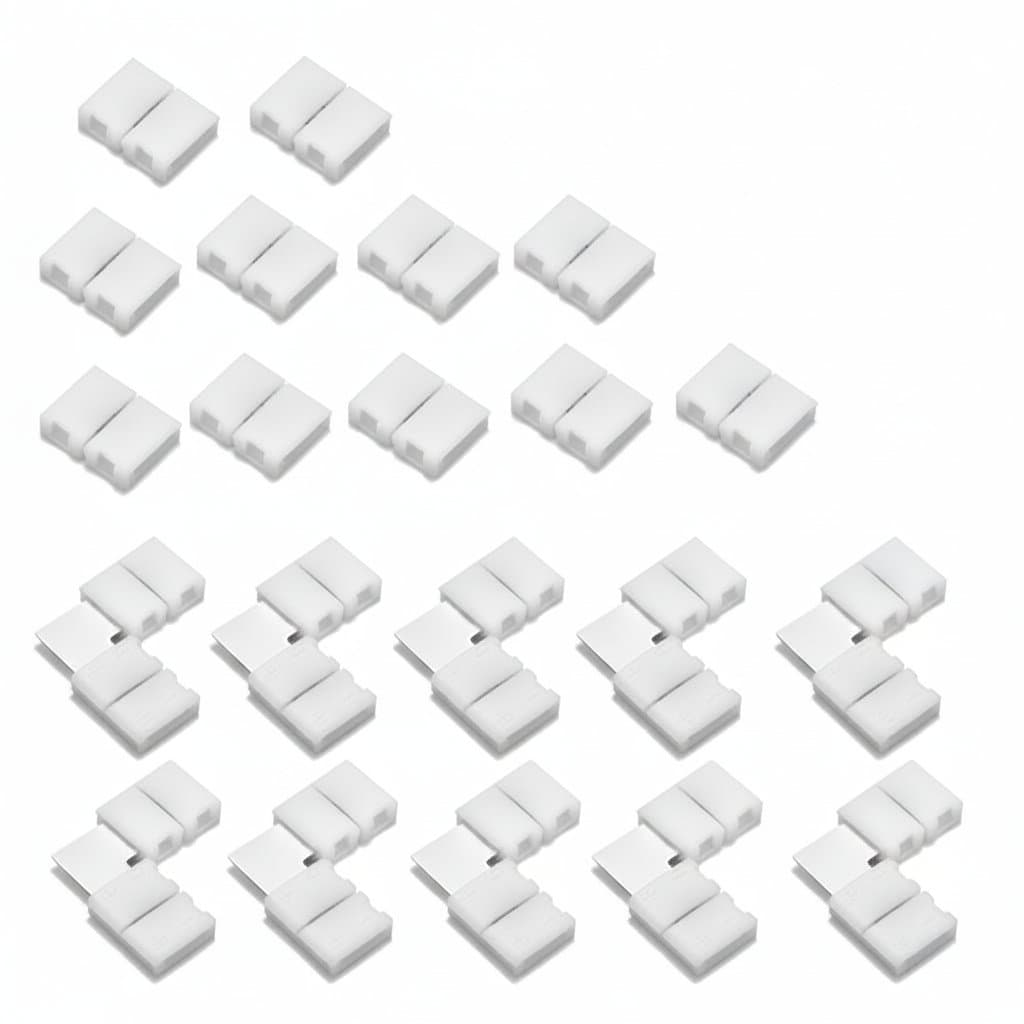 LED Strip Connectors | Gapless Solderless Extension for 5050 & 2835 SMD Strips - Image 1