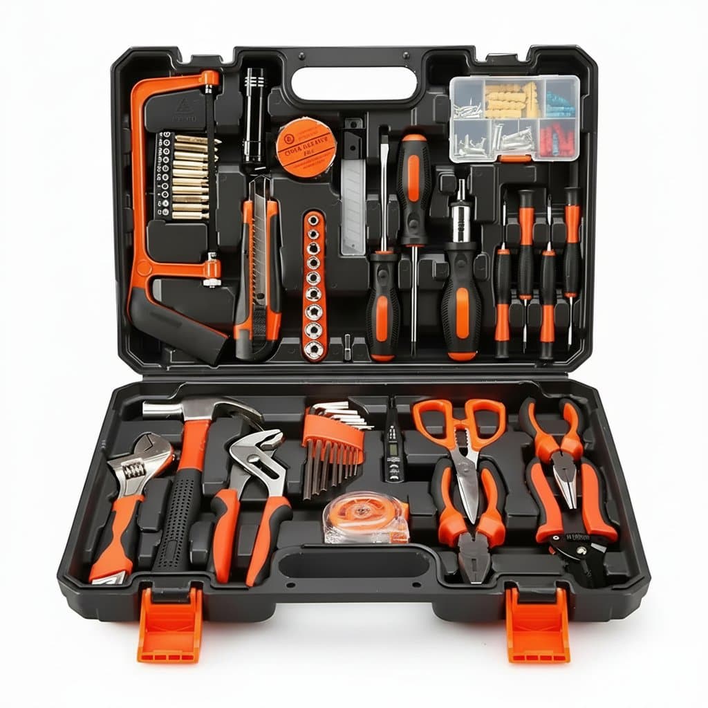 Insulated Electrician Tool Set | 12-Piece VDE Certified Kit | Pliers, Screwdrivers & Wrenches