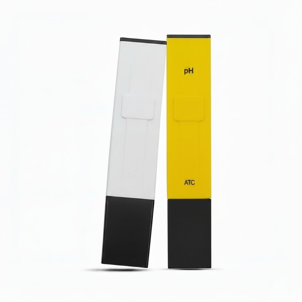 Digital pH Meter | Water Quality Tester for Pools & Hydroponics | 0-14pH Range - Professional Grade Tool