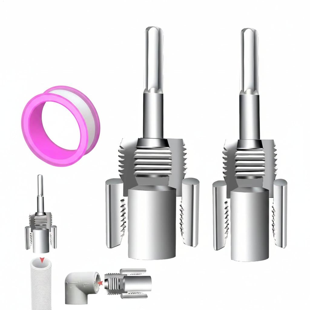 Threading Kit for Drill Pipes | 1/2 & 3/4 External Cutter Dies | Metal & Wood Crafting - Image 1