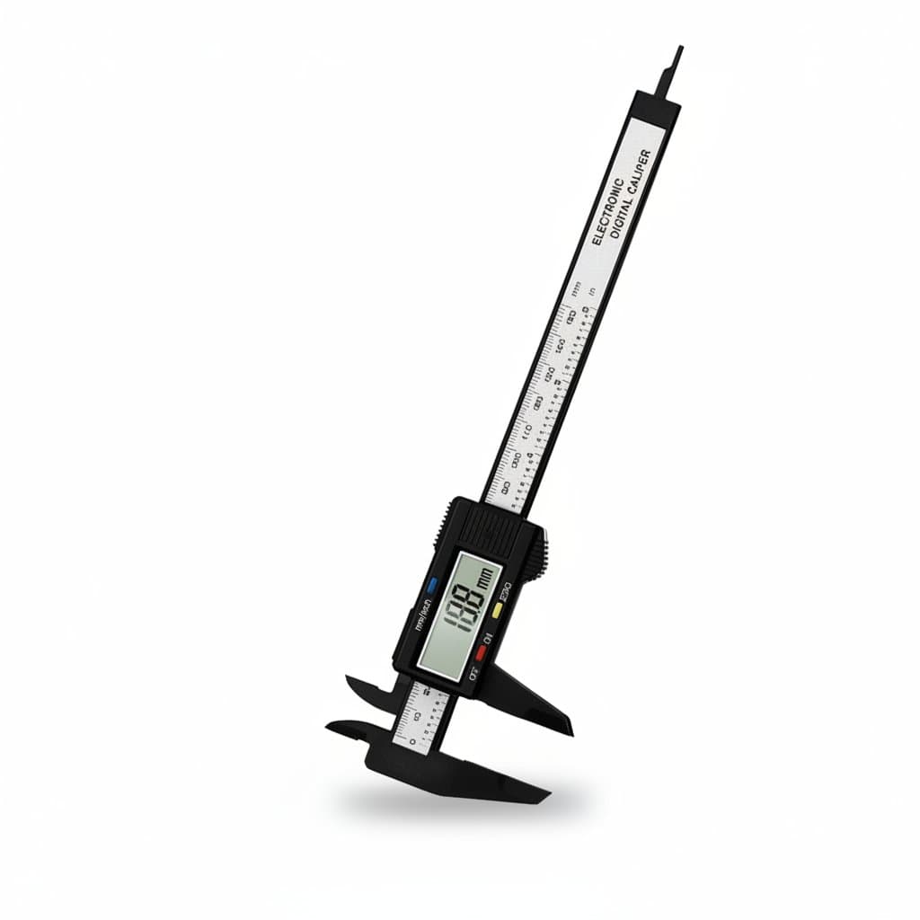 Digital Vernier Caliper | Plastic Body | 0-150mm, 0.1mm Accuracy for Shop & Home