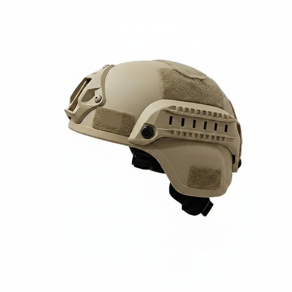 FAST tactical helmet designed for airsoft, paintball, and outdoor activities, featuring MICH2000 style and SWAT-inspired protective equipment.