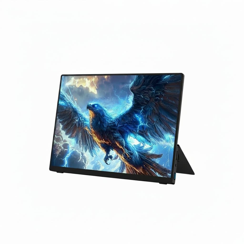 13.3" OLED Portable Monitor, front view.