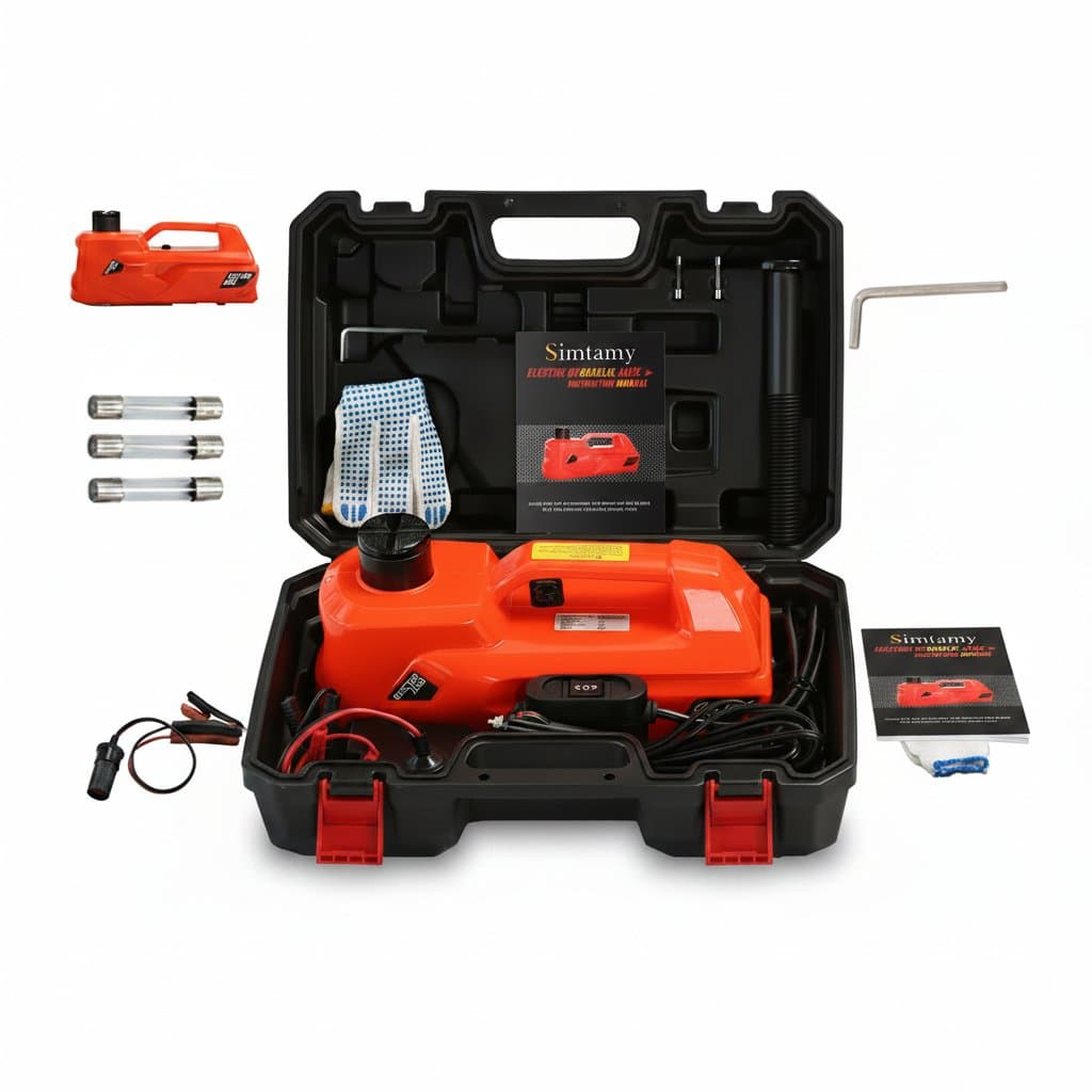 5-Ton Electric Car Jack | 155-530mm Lift Range | Emergency & Garage SUV Repair Tool - Image 1