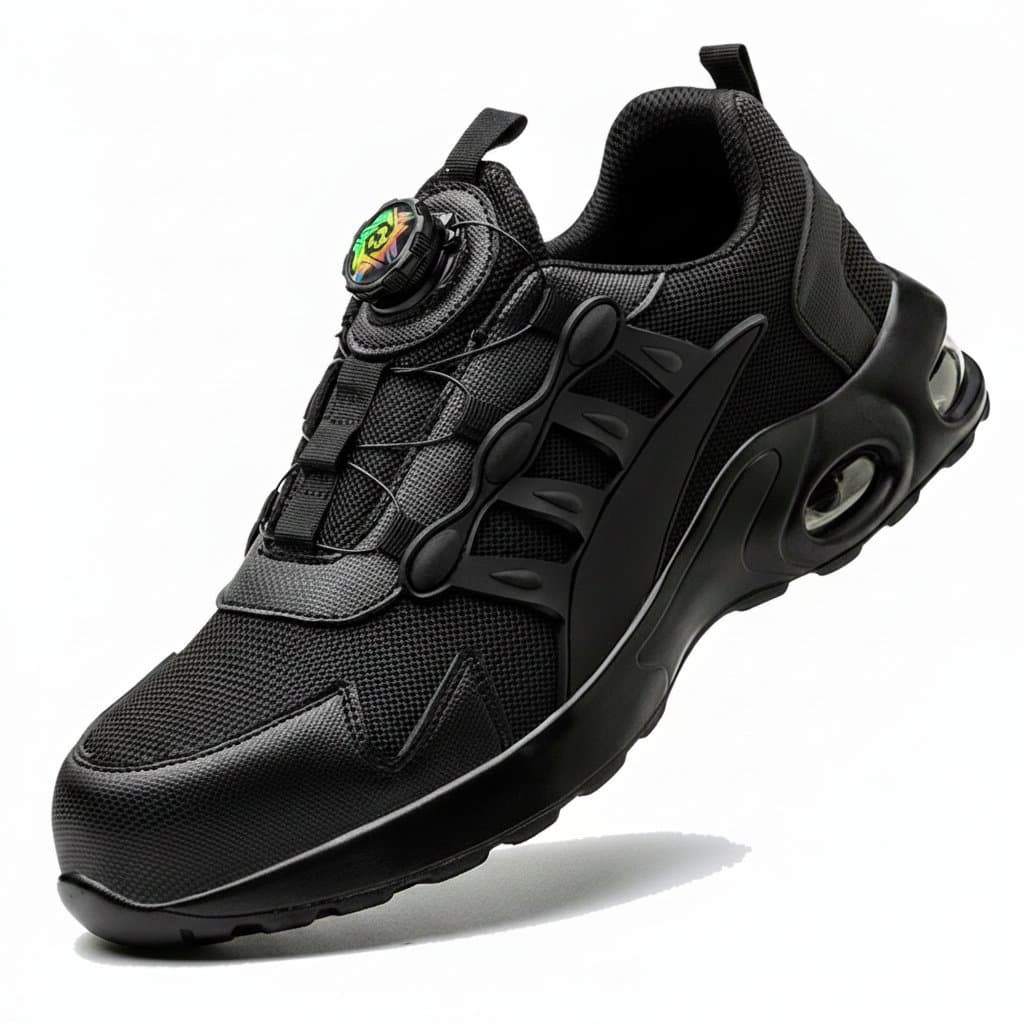 Steel Toe Safety Shoes Amazon | Lightweight Non-Slip Work Trainers | Construction & Industrial