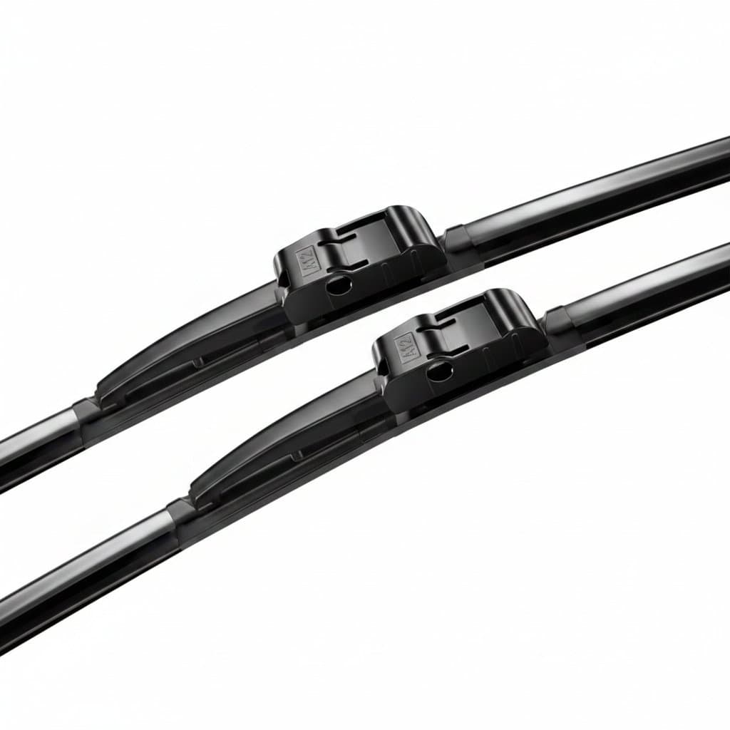 A set of high-quality 26 inch wiper blades designed for Opel Astra H and Vauxhall Holden Astra models from 2004-2014.