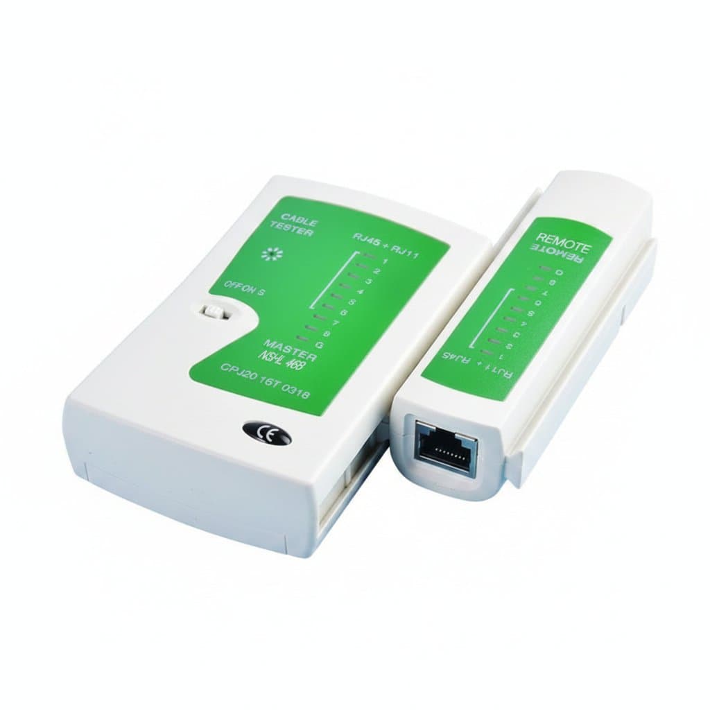 Network Cable Tester | RJ45/RJ11 Connectivity | UTP STP Shielded - Professional Grade Tool