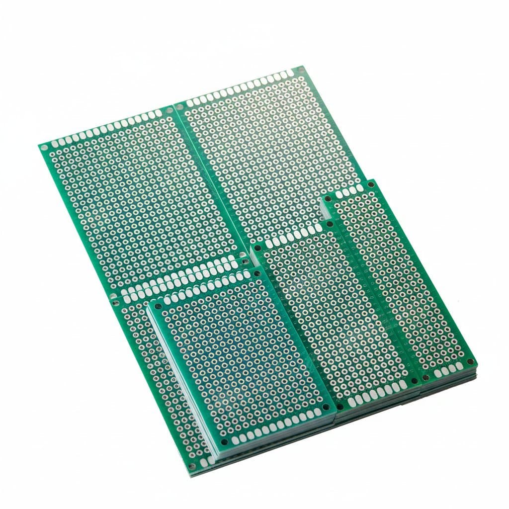 PCB Protoboard Kit | 20 Pcs Double-Sided FR4 Boards | 2x8 3x7 4x6 5x7 Sizes - Image 1