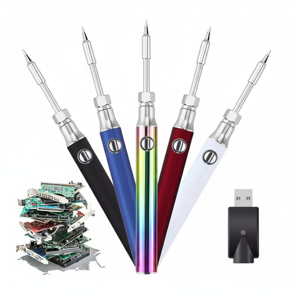 510-Thread Soldering Iron | 350mAh-1100mAh Battery | Precision Welding & Repair Tool - Image 1