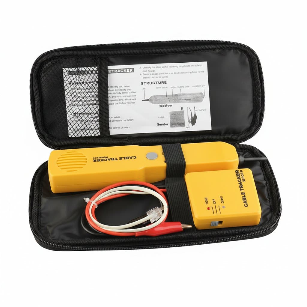 Wire Tracer Kit | Tone Generator & Probe | Network & Phone Line Tester - Image 1