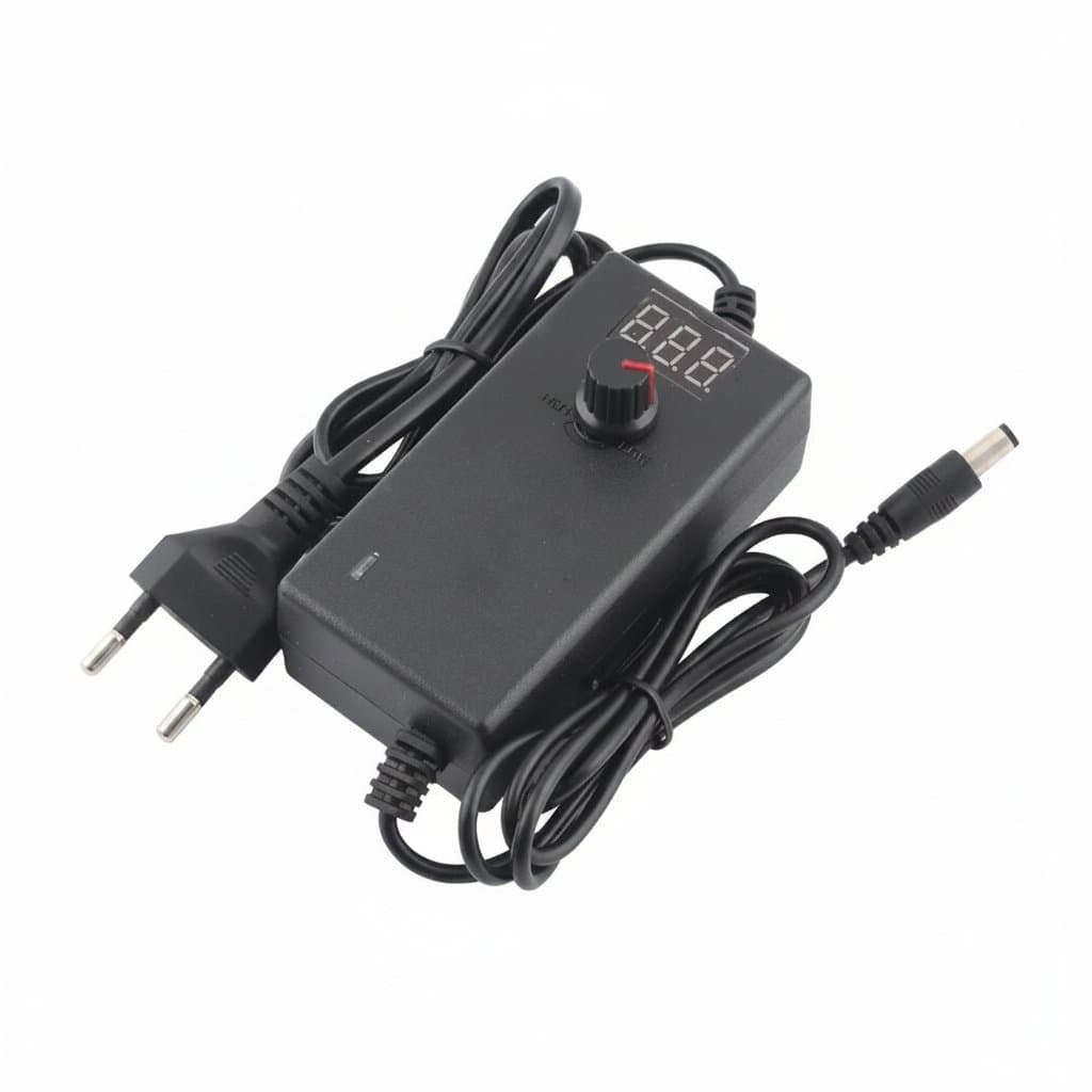 AC-DC 3-12V2A Adjustable Adapter with Display Screen US/EU P - Premium Electronics & Components > Power Supplies with professional quality and features