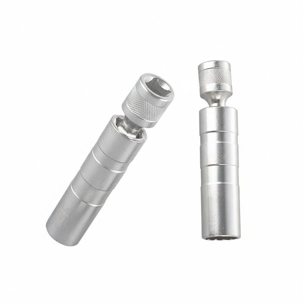 Magnetic spark plug socket wrench available in 14mm and 16mm sizes, designed for efficient auto repair and spark plug removal.
