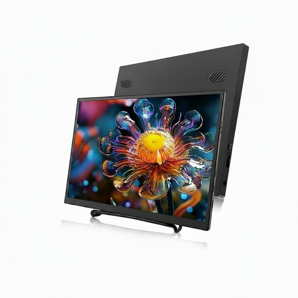 HGFRTEE Portable Monitor, front view.