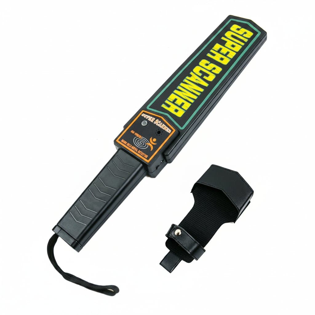 Handheld Metal Detector | Pinpoint Wall & Ground Objects | Portable Security Scanner