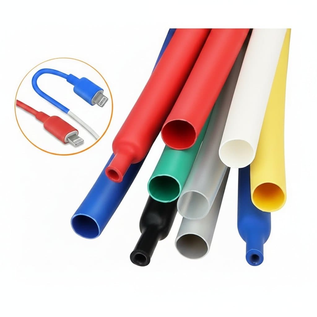 Heat Shrink Tubing | Dual Wall Adhesive Lined | 3:1 Shrink Ratio, 1.6mm-50mm Sizes - Professional Grade Tool