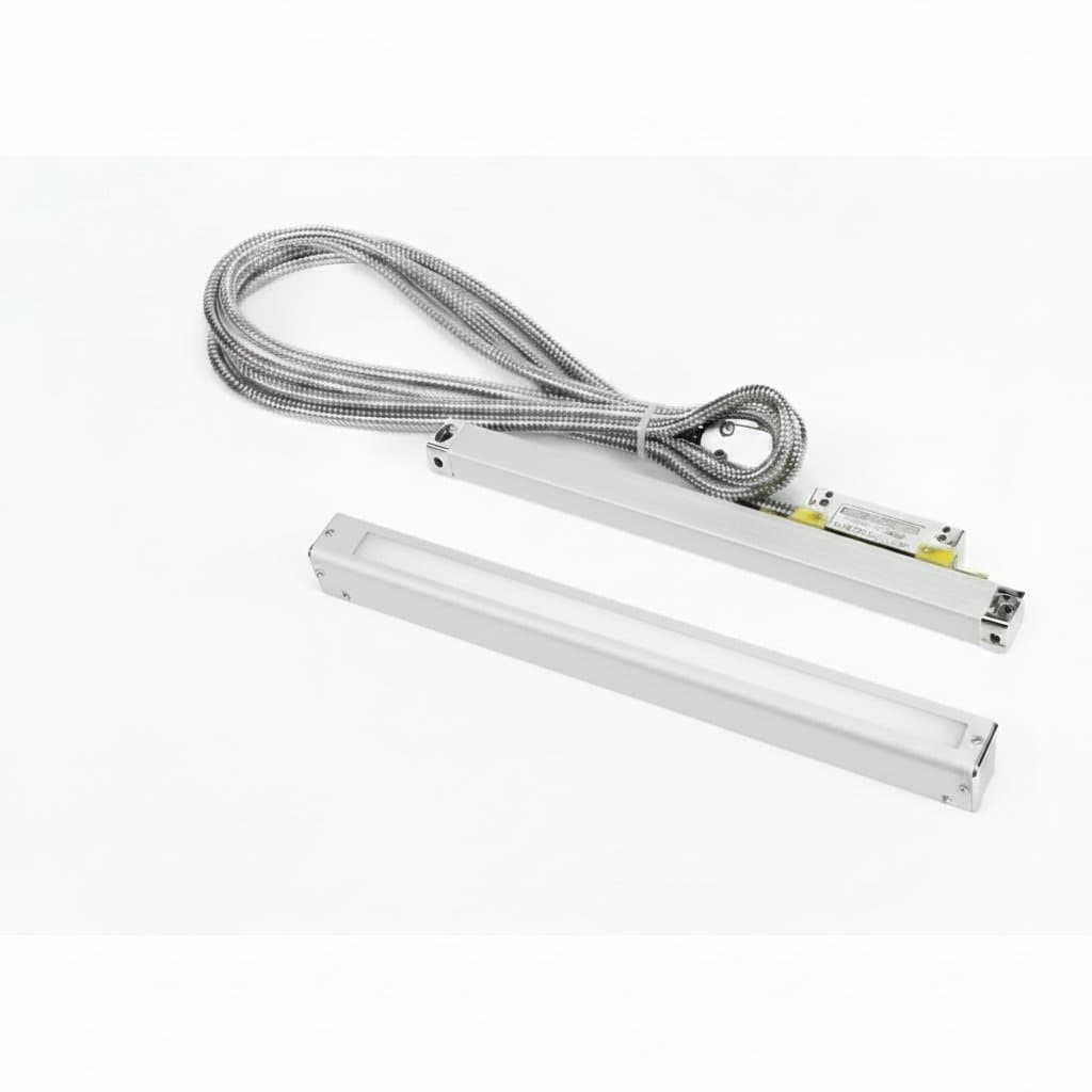 Linear Encoder Scale | 5µm Slim Profile | 0.005mm Resolution for Lathe DRO Systems