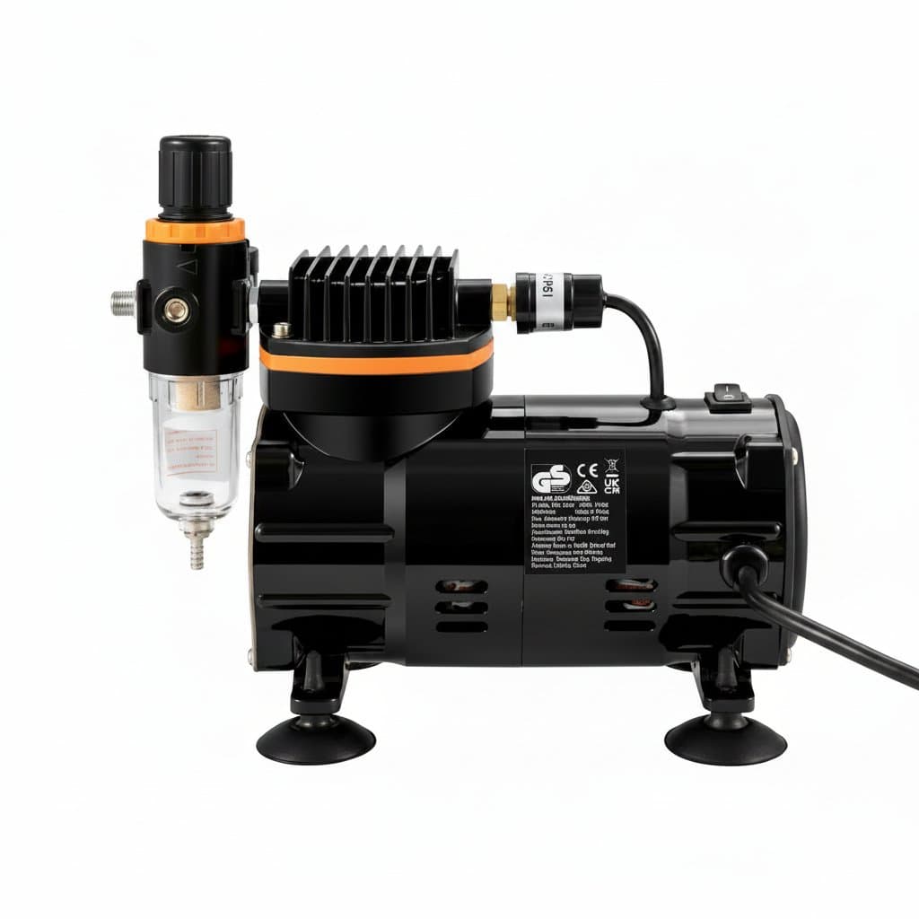 Dual-Action Airbrush Kit | 120W Electric Paint Sprayer | Model Painting & Art - Professional Grade Tool