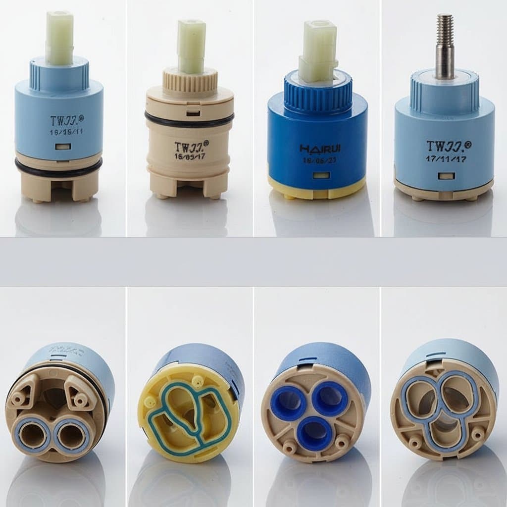 Ceramic Faucet Cartridge | 25mm/35mm/40mm Valve Core for Kitchen & Bathroom Mixers - Image 1