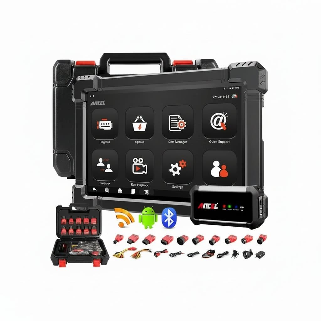 ANCEL X7 HD Heavy Duty Truck OBD2 Automotive Scanner Full Sy - Premium Automotive & Powersports > Maintenance & Parts with professional quality and features