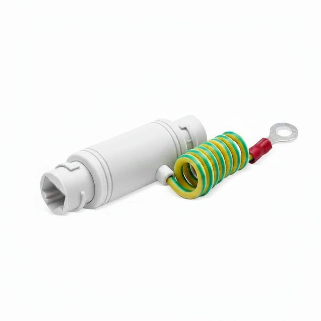 POE Gigabit Network Lightning Arrester for outdoor CCTV and AP systems, featuring 12V-57V waterproof surge protection.