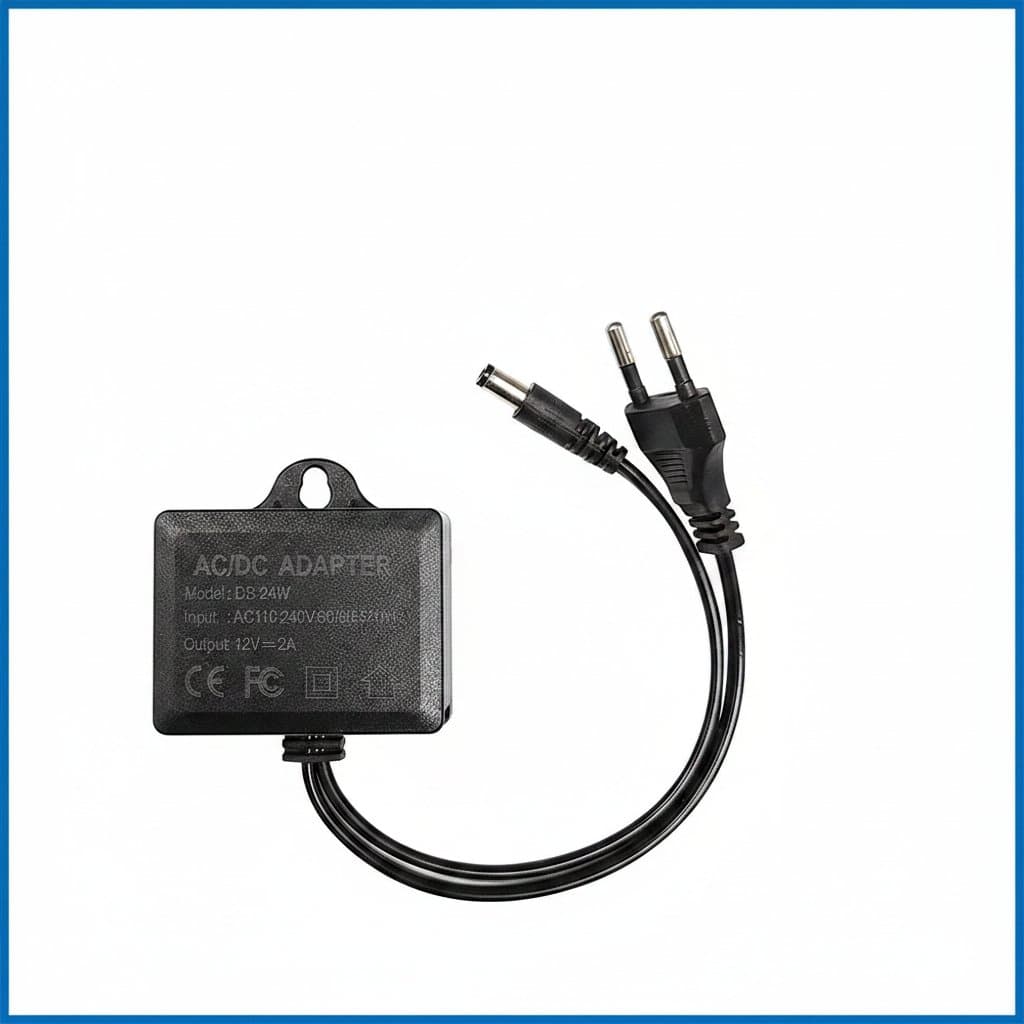 AC/DC 12V 2A CCTV Camera Power Adapter Waterproof Outdoor Po - Premium Electronics & Components > Power Supplies with professional quality and features