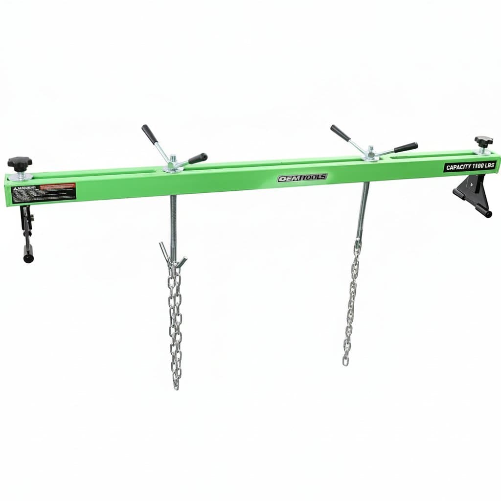 1100 lb Engine Hoist | Heavy-Duty Garage Support System for Mechanics